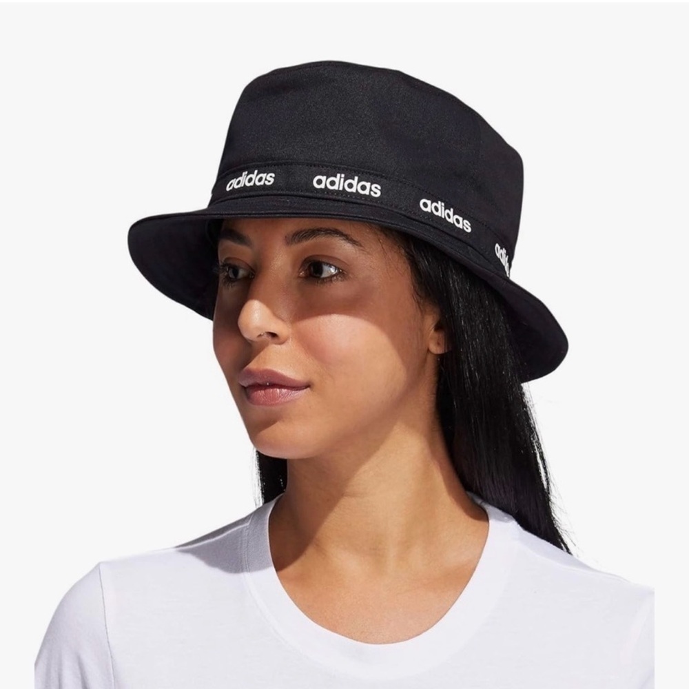 Adidas Classic Black Bucket Hat Aeroready